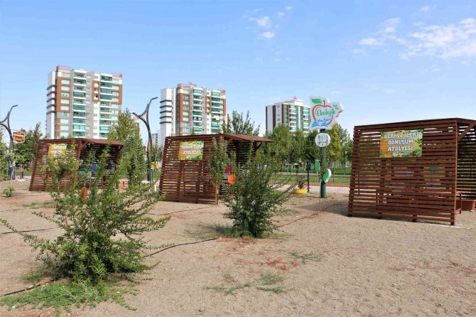 Kayapınarlı Çocuklara ’Ekolojik Ve Atıksız’ Yaşamın Örnekleri Anlatılıyor