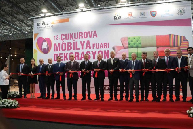 Çukurova Mobilya Dekorasyon Fuarı Açıldı