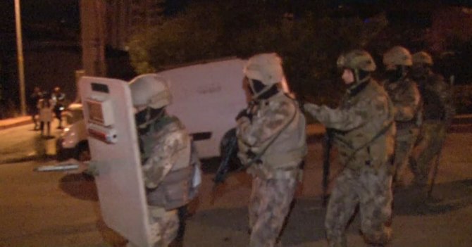 ’Kökünü Kurutma Operasyonu’ Polis Kamerasında