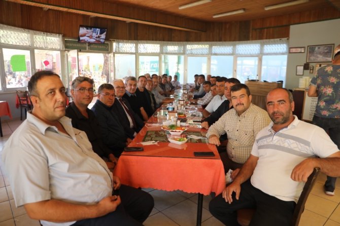 Burhaniye Belediye Başkanı Deveciler Muhtarlarla Buluştu