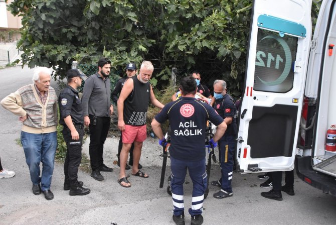 İ̇ncir Ağacından Düşen Şahıs Yaralandı