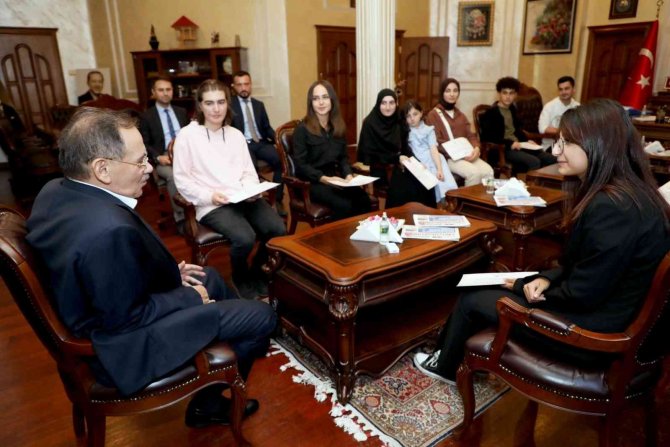 Başkan Demir’den Gençlere: “Şehrimize Ve Ülkemize Sahip Çıkın”