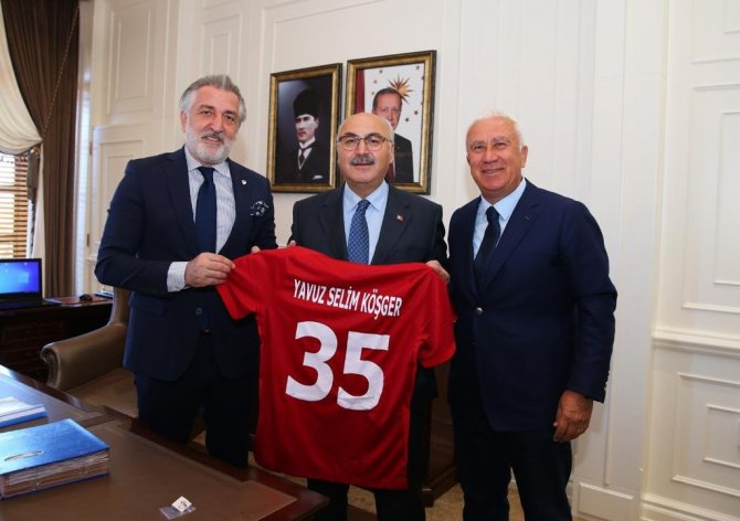 Tff’den Köşger Ve Şahne’ye Ziyaret
