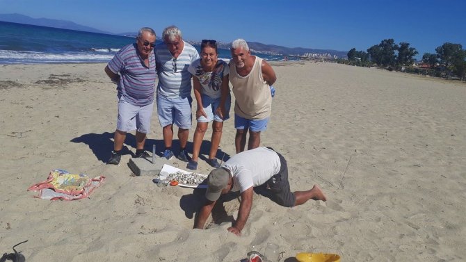 67 Yavru Deniz Kaplumbağası, Özgürlüğe Kulaç Attı