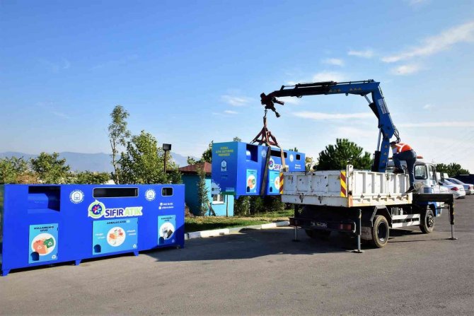 Yıldırım Belediyesi’nden Çevre Dostu “ Atık Getirme Merkezi”