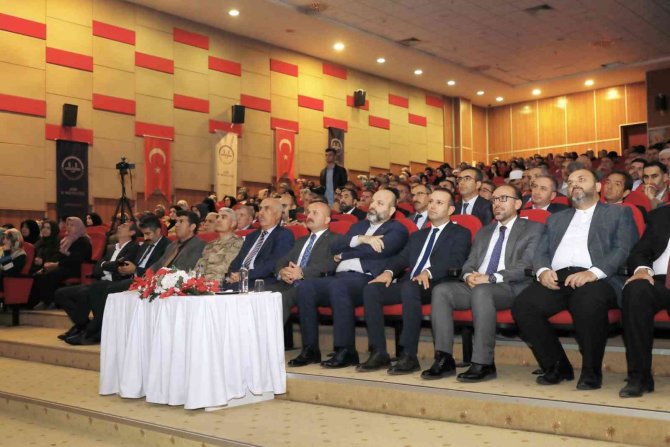 Ağrı’da “Peygamberimiz, Cami Ve İ̇rşat” Konulu Konferans