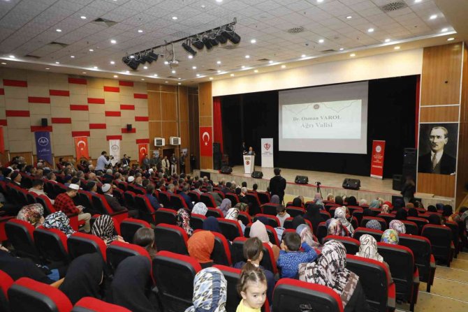 Ağrı’da “Peygamberimiz, Cami Ve İ̇rşat” Konulu Konferans