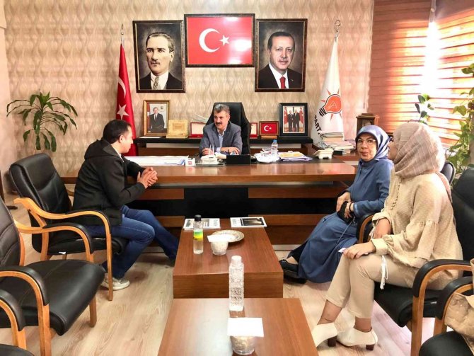 Ak Parti İ̇l Başkanı Altınsoy Vatandaşları Dinliyor