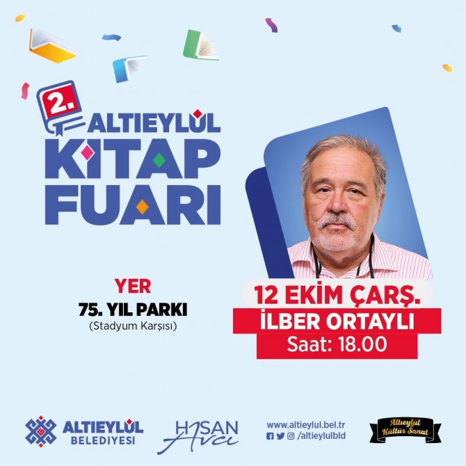 Altıeylül Kitap Fuarı Başlıyor