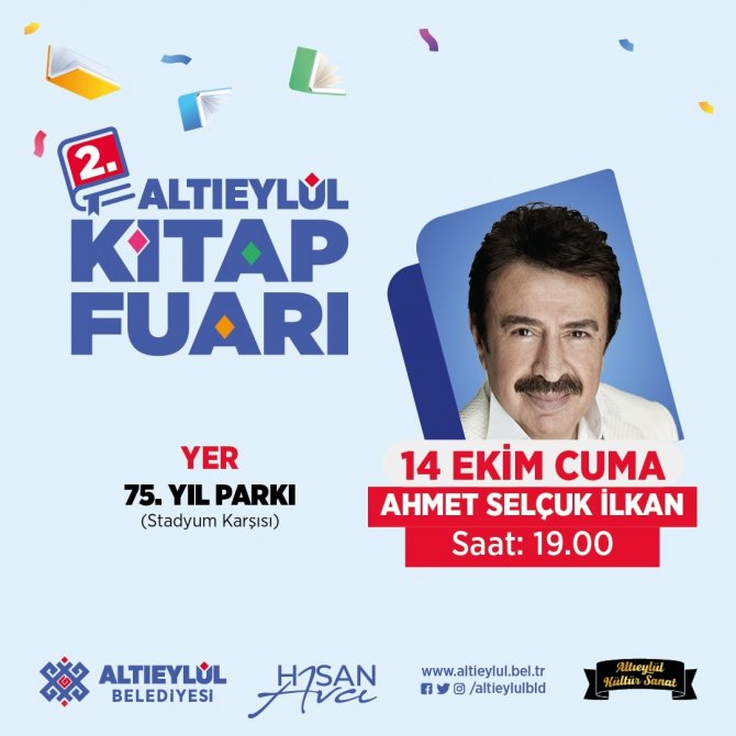 Altıeylül Kitap Fuarı Başlıyor