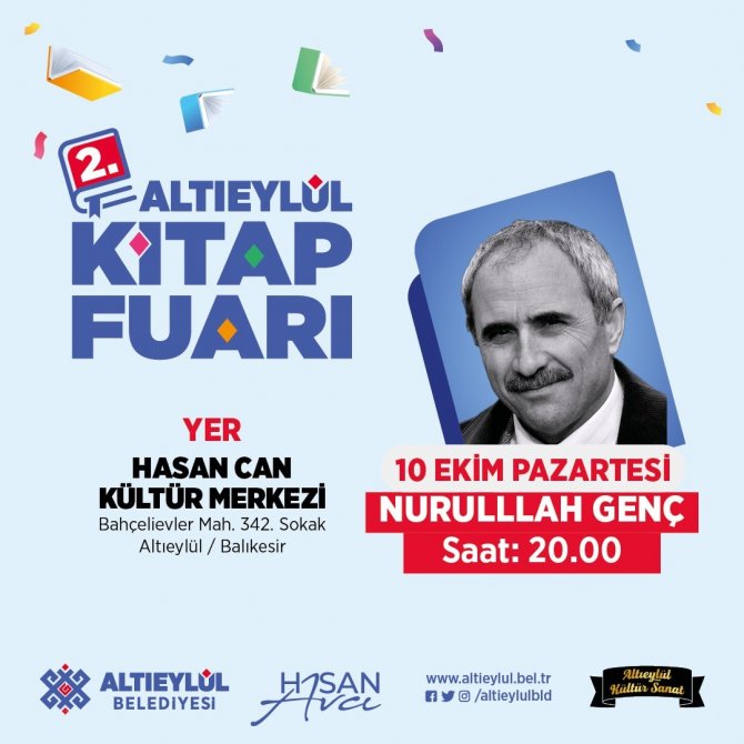 Altıeylül Kitap Fuarı Başlıyor