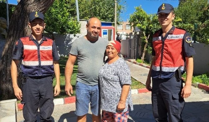 Kaybolan Alzheimer Hastası Kadını Jandarma Ekipleri Buldu