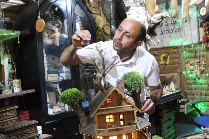 Batman’da Hobi Olarak Başladığı Minyatürü Birçok Ülkeye İhraç Ediyor