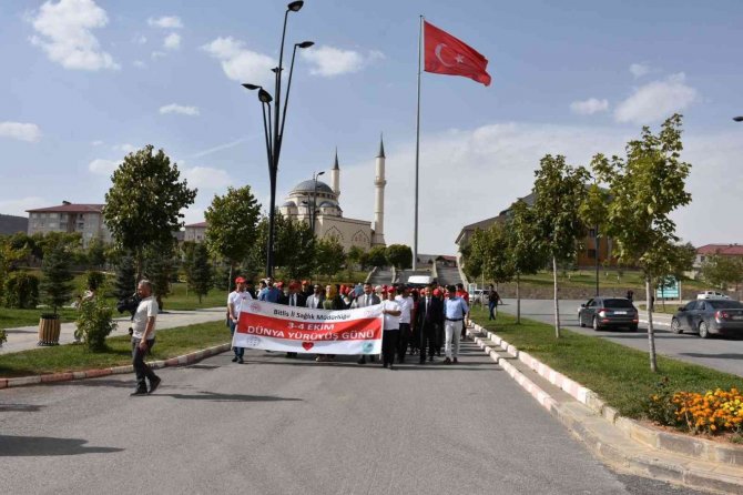 Bitlis’te “Dünya Yürüyüş Günü” Etkinliği Düzenlendi