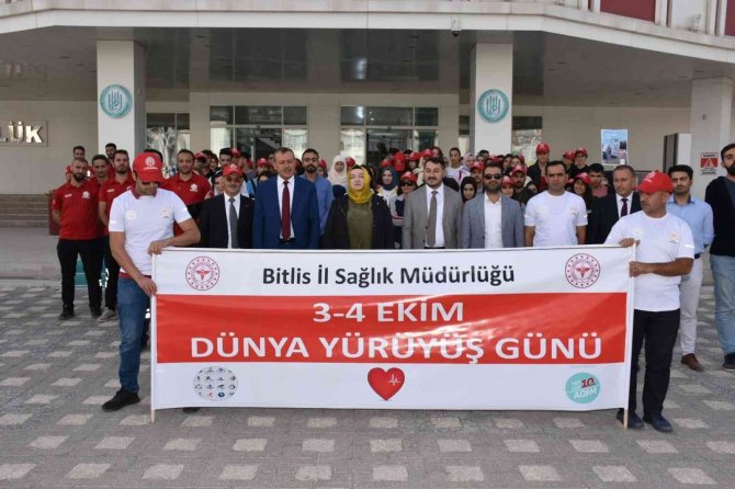 Bitlis’te “Dünya Yürüyüş Günü” Etkinliği Düzenlendi