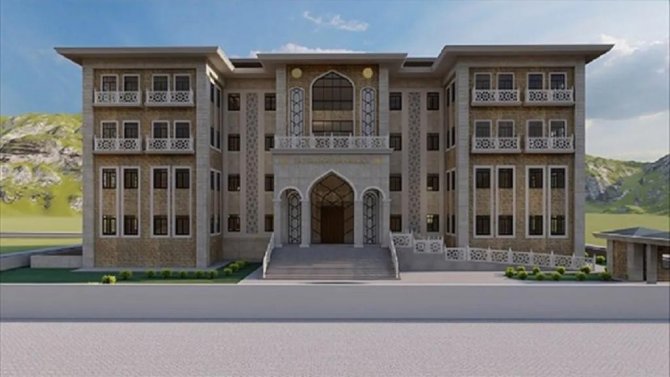 Kaymakam Demir, Hükümet Konağı İnşaatında İncelemelerde Bulundu