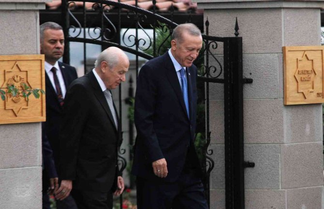Cumhurbaşkanı Erdoğan’dan Mhp Lideri Bahçeli’ye Ziyaret