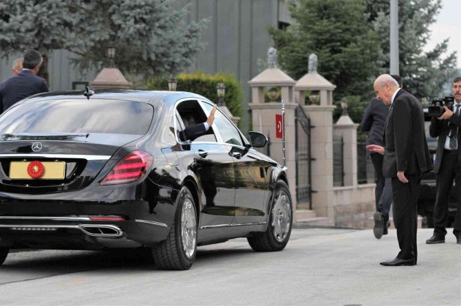 Cumhurbaşkanı Erdoğan’dan Mhp Lideri Bahçeli’ye Ziyaret