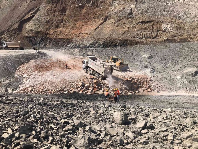 Mersin Değirmençay Barajı’nda Gövde Dolgusuna Başlandı