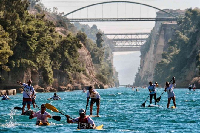 Yunanistan’daki Korint Kanalı 2023 Yazına Kadar Kapalı Kalacak
