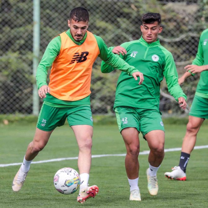 Konyaspor, Antalyaspor Maçı Hazırlıklarını Sürdürdü