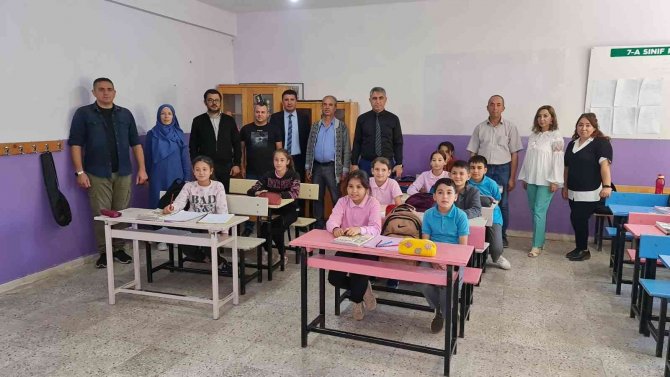 Nazilli’de İlçe Milli Eğitimin Okul Ziyaretleri Sürüyor