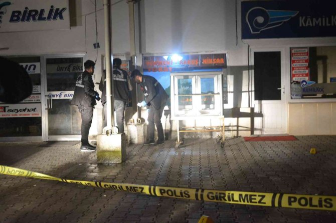 Ordu’da İş Yeri Kurşunlandı