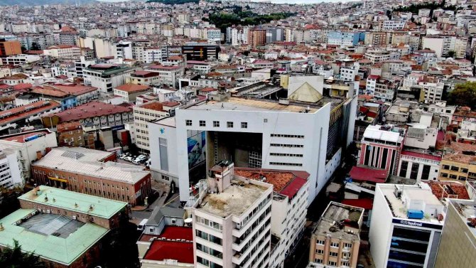 Samsun’da ‘Anakent İ̇ş Merkezi’ Yıkılıyor