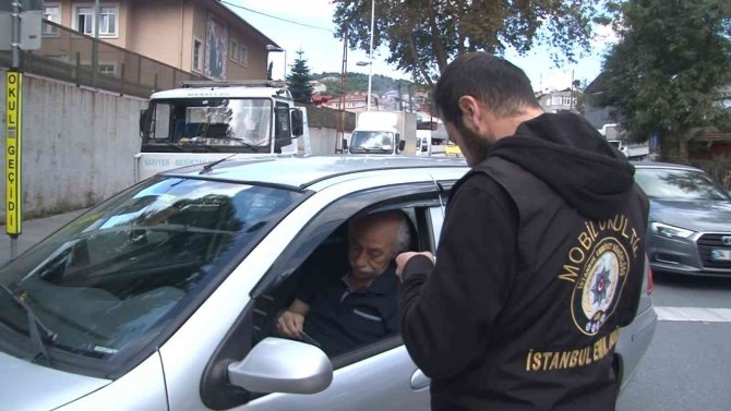 Sarıyer’de Okul Önünde Denetim