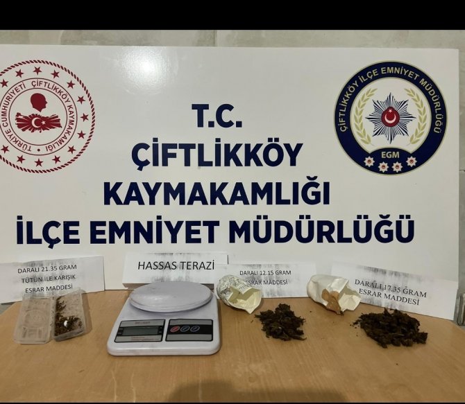 Çiftlikköy’de Uyuşturucu Operasyonu