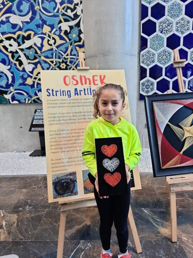 Osmek, "İp Sanatı"nı Tanıttı