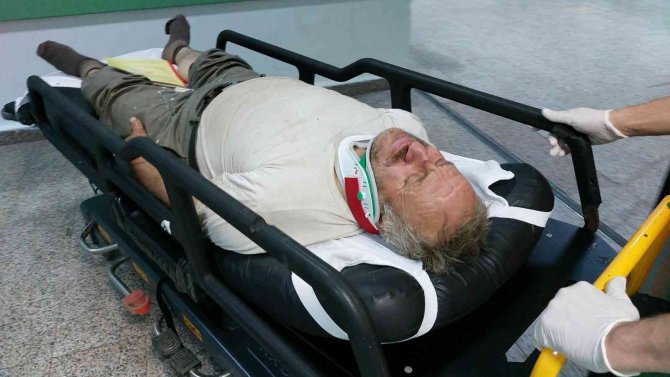 Fındık Bahçesinde Uçurumdan Yuvarlandılar: 2 Yaralı