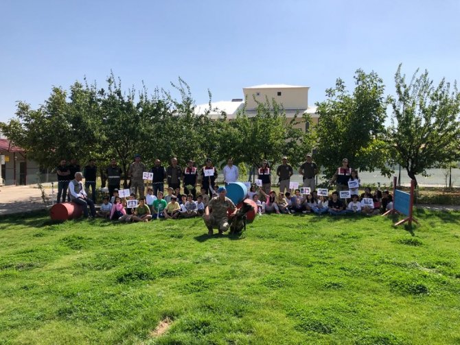 Bingöl’de Çocuklara Hayvan Sevgisi Aşılandı
