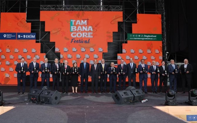 Bursa’ya ‘Burs’ Ödülünü Cumhurbaşkanı Erdoğan Verdi