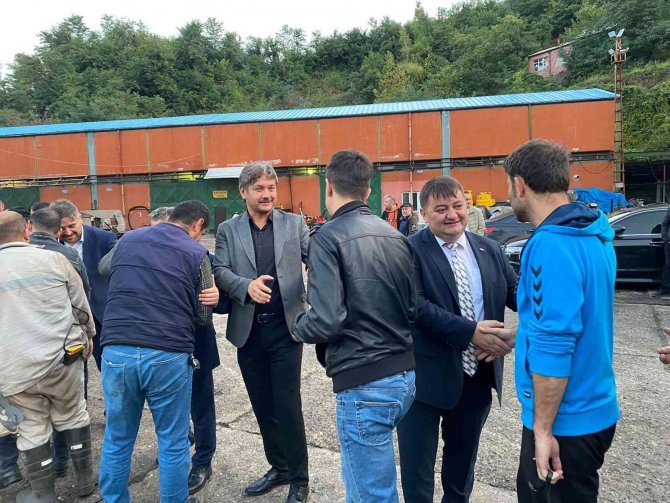 Genel Başkan Yeşil, Gelik’de Madencilere Teşekkür Etti