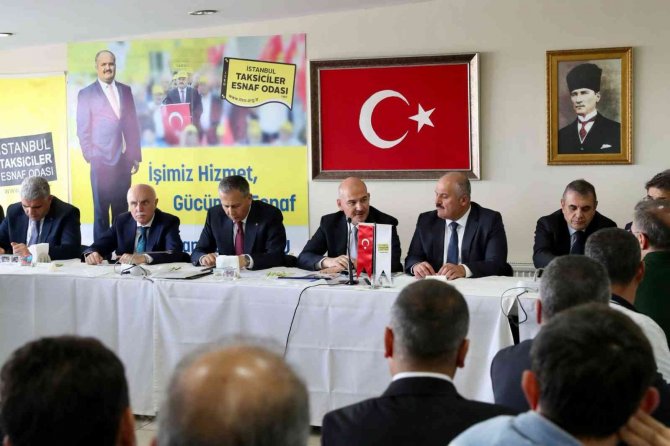 Bakan Soylu: “Korsan Taksicilikle İlgili Ehliyet Ceza Puanı Yönetmenliğinde Sona Geldik”