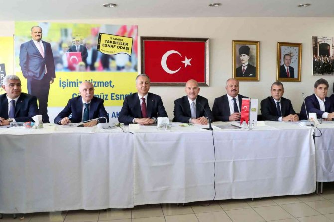 Bakan Soylu: “Korsan Taksicilikle İlgili Ehliyet Ceza Puanı Yönetmenliğinde Sona Geldik”