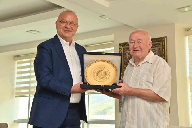 Başkan Ergün’den Sadullah Bakkal’a Teşekkür