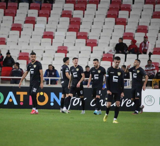Uefa Avrupa Konferans: Sivasspor: 1 - Ballkani: 2 (İ̇lk Yarı)