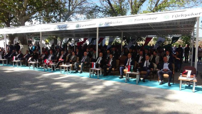 Uşak’ta 97. Pancar Alım Kampanyası Gerçekleşti