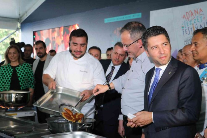 6. Uluslararası Adana Lezzet Festivali’nin Mangal Ateşi Yakıldı