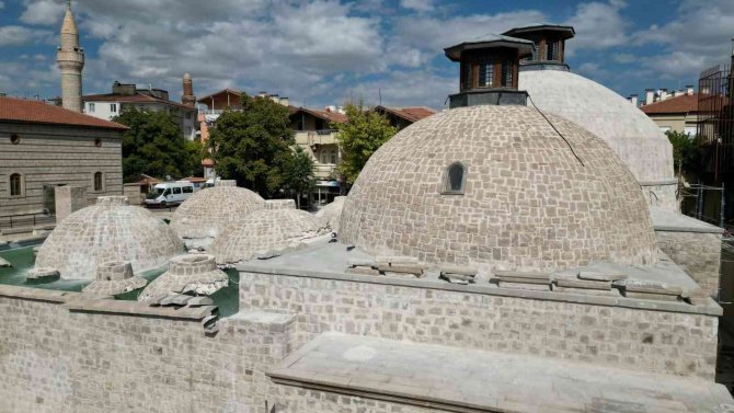 Tarihi Kılıçarslan Hamamı Restorasyon Çalışmaları İle Korunuyor