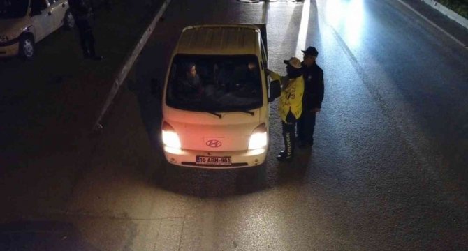 Bursa’da 200 Polis Ve Jandarma İle Huzur Uygulaması
