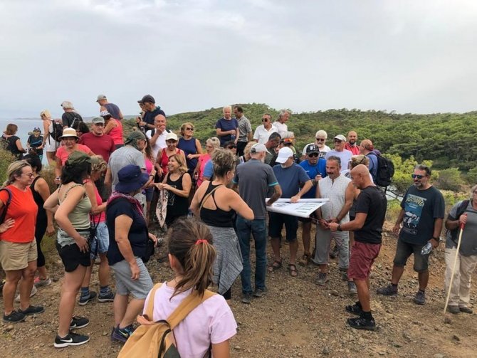 Datça’da Doğa Yürüyüşü Ve Çevre Temizliği Yapıldı