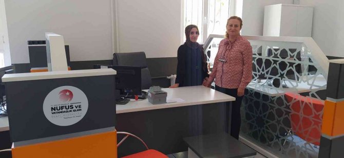 Gemerek İ̇lçe Nüfus Müdürlüğü Yeni Yüzüyle Hizmet Vermeye Başladı