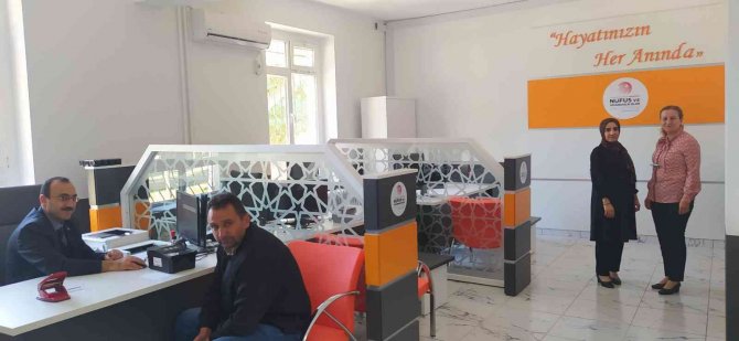 Gemerek İ̇lçe Nüfus Müdürlüğü Yeni Yüzüyle Hizmet Vermeye Başladı