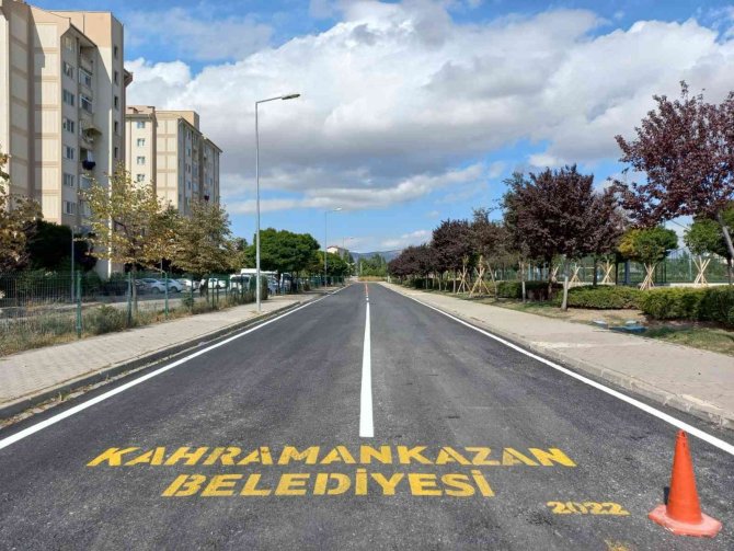 Kahramankazan Belediyesi Asfalt Çalışmalarına Devam Ediyor