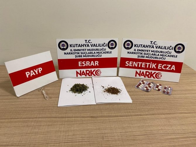 Kütahya’da Uyuşturucu Operasyonunda 2 Kişi Tutuklandı
