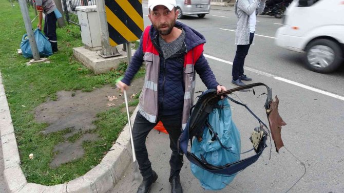 Ordu’da Şüpheli Valiz Fünye İle Patlatıldı