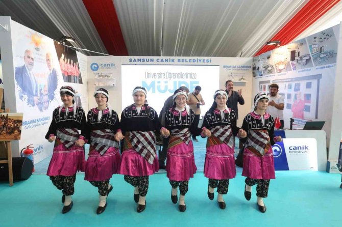 Tam Bana Göre Festival’de Canik Belediyesi’ne Yoğun İlgi